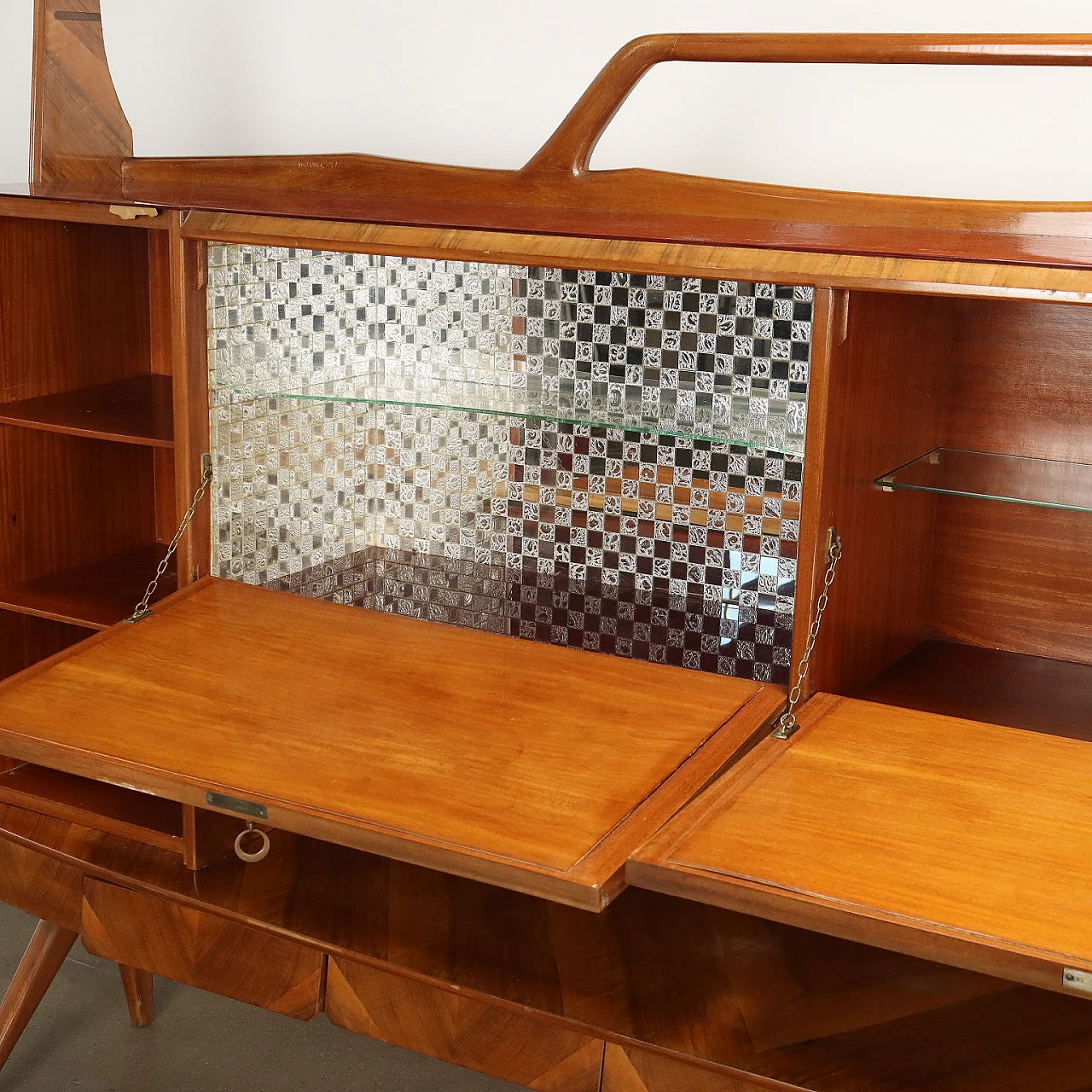 Wooden sideboard cabinet, late 20th century 4