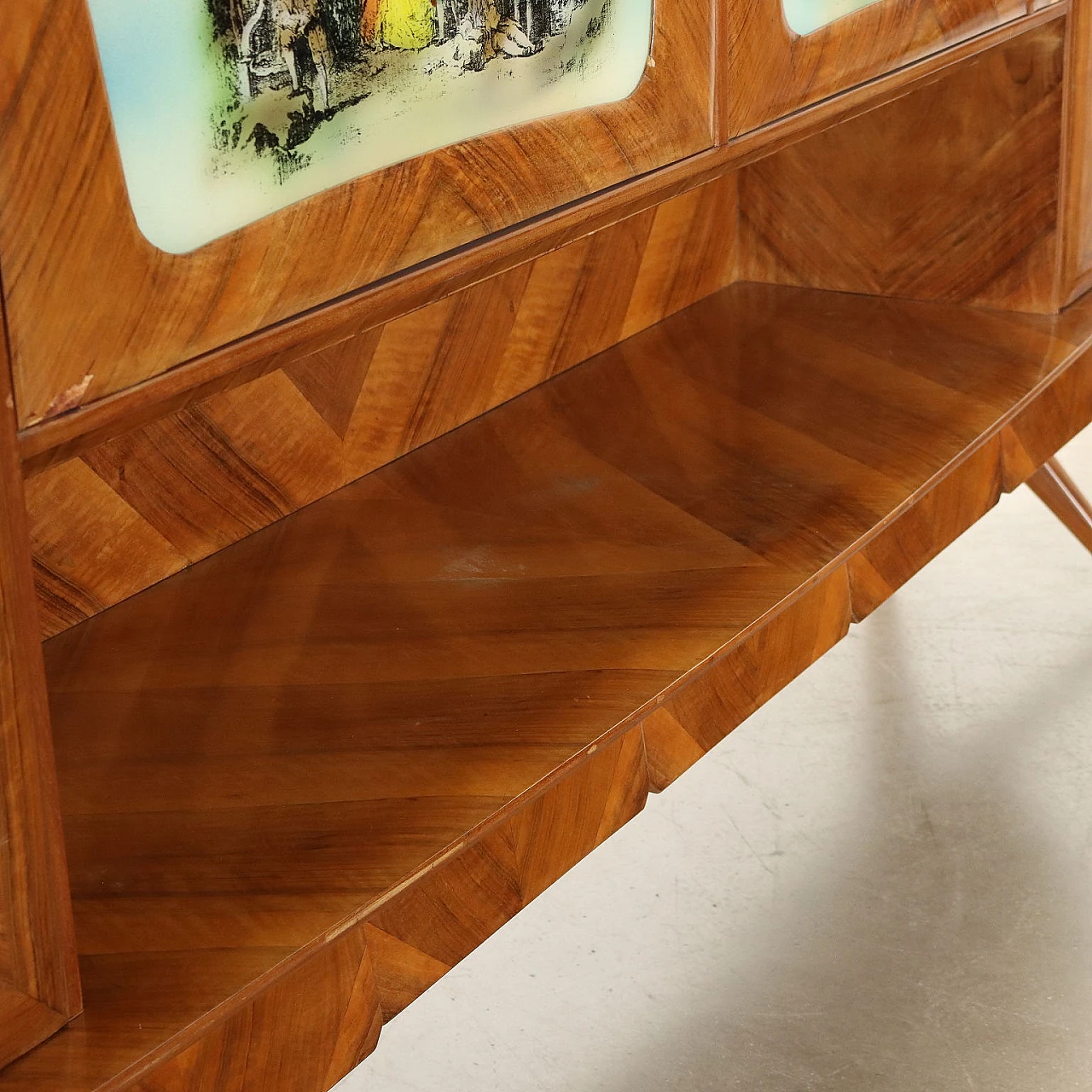 Wooden sideboard cabinet, late 20th century 8