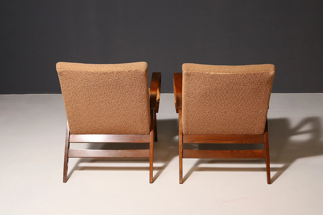 Pair of armchairs by František Jirák for TATRA nabytok, 1970s 5