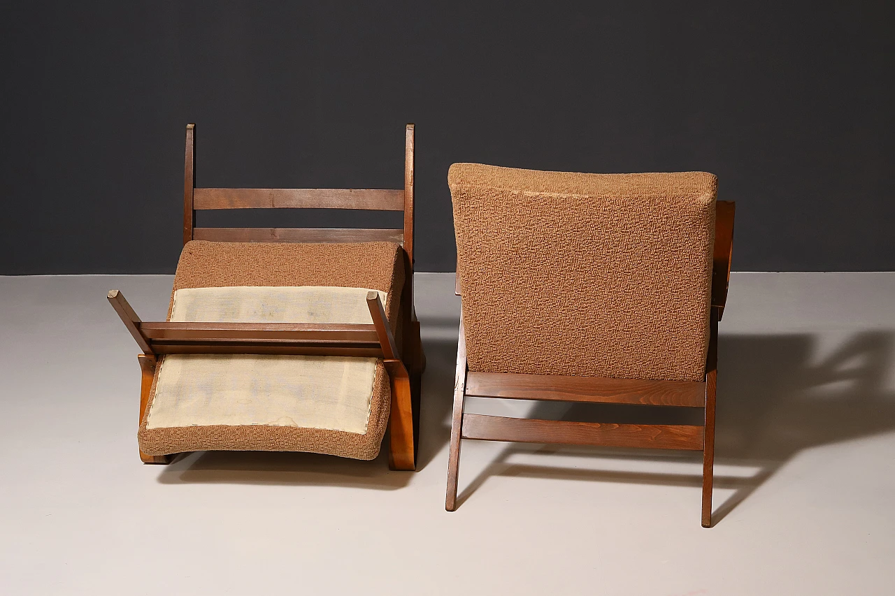 Pair of armchairs by František Jirák for TATRA nabytok, 1970s 7