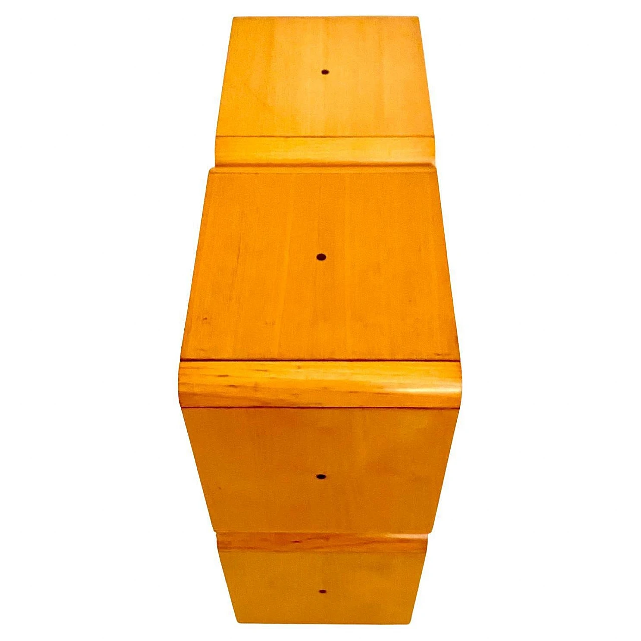 Modular wooden bookcase, Carlo de Carli for Fiarm, 70s 9