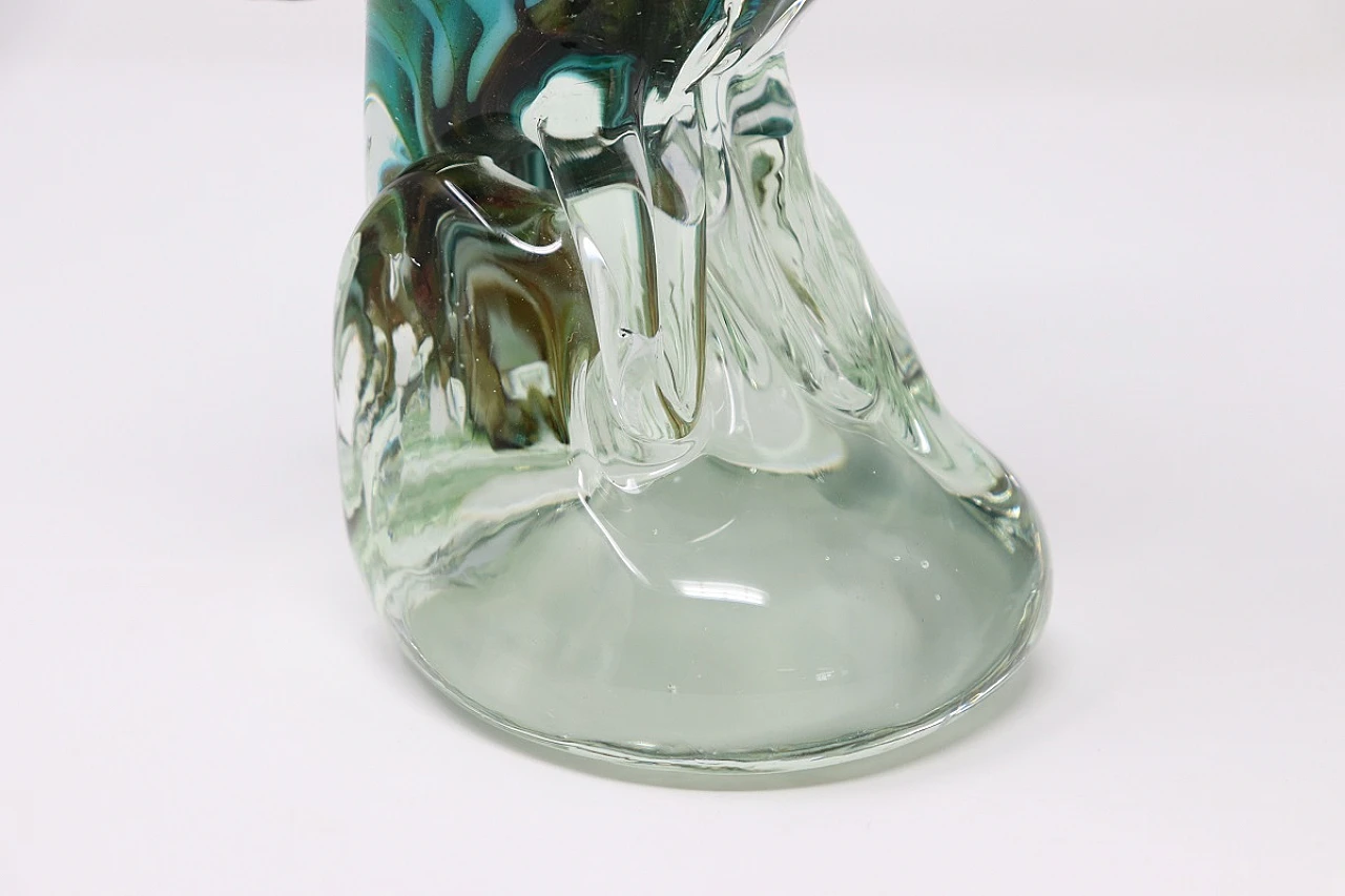 Glass owl, Murano 1980s 7