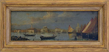 Venice by Francesco D'Angiuolo, oil on canvas, 1980s