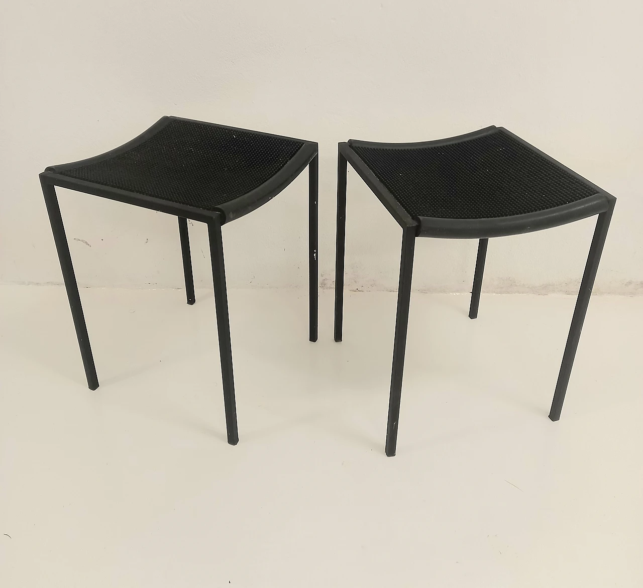 Pair of stools produced by Zeus 1984 1