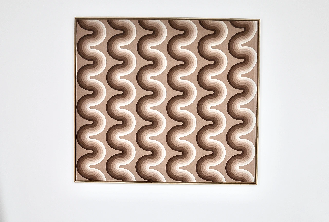 Fabric Board by Verner Panton for Mira Spectrum, 1970S 1