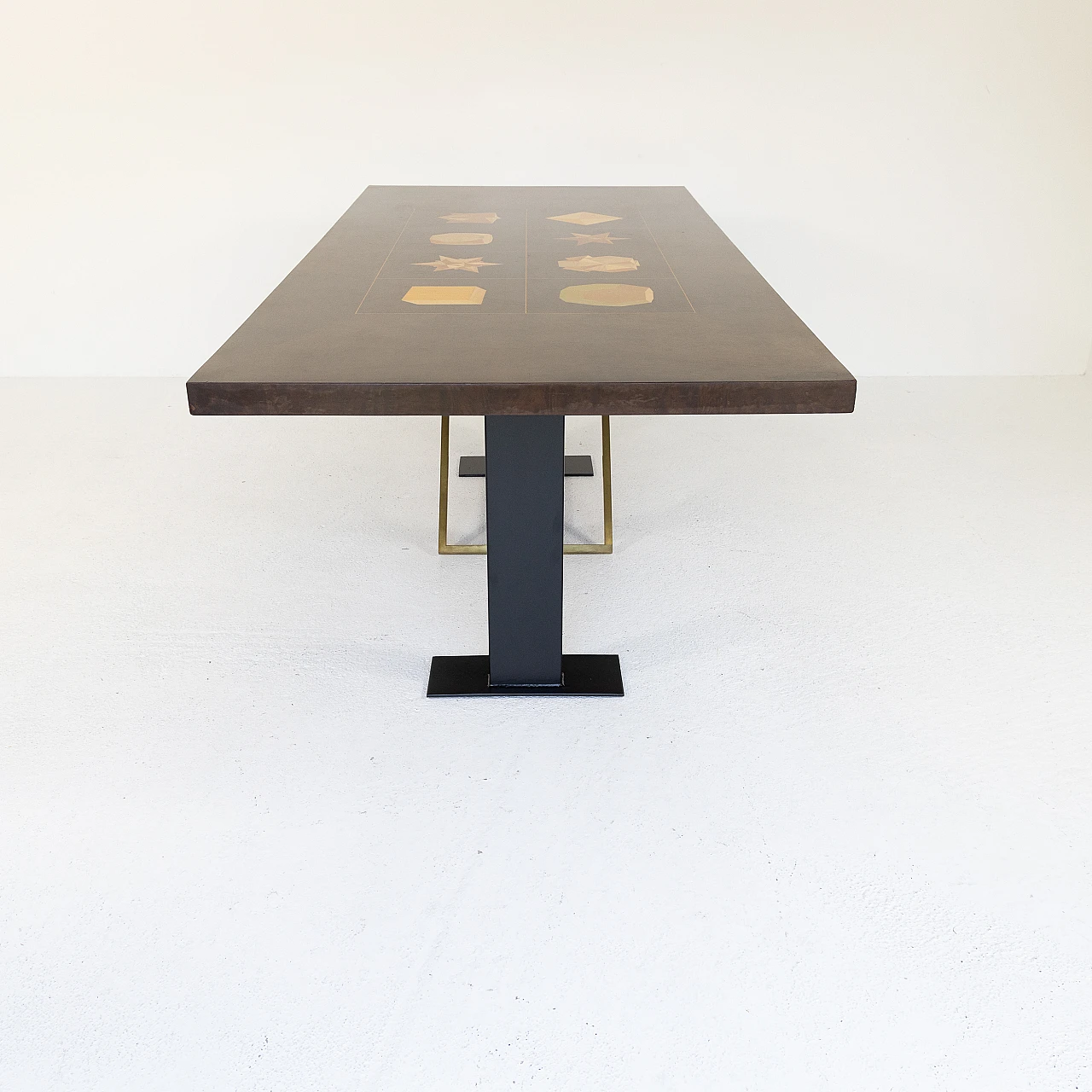 Carlo Bortoli and Lucio del Pezzo table for Rossi di Albizzate, 1970s 1