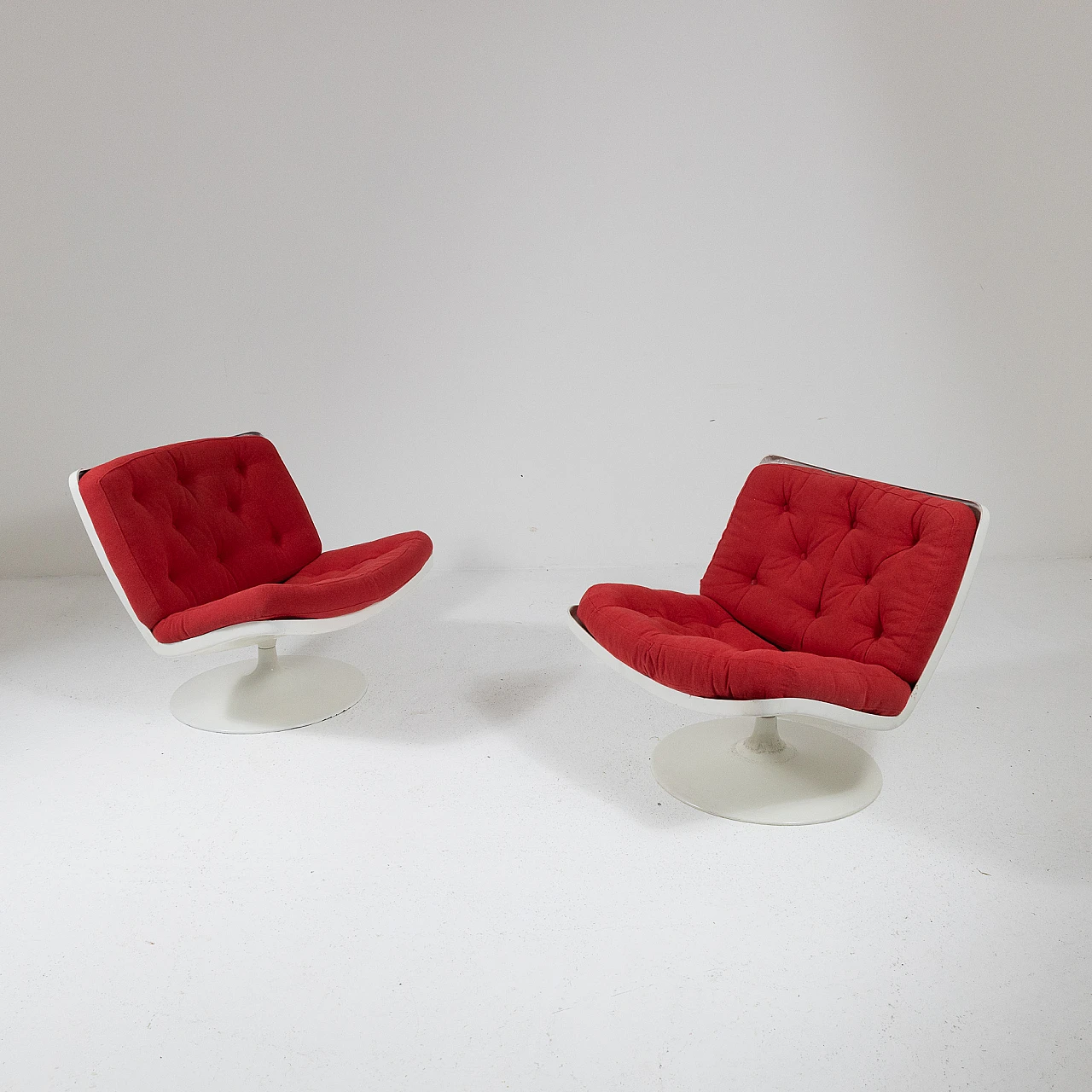 Pair of 975 armchairs by Geoffrey Harcourt for Artifort, 1970s 1