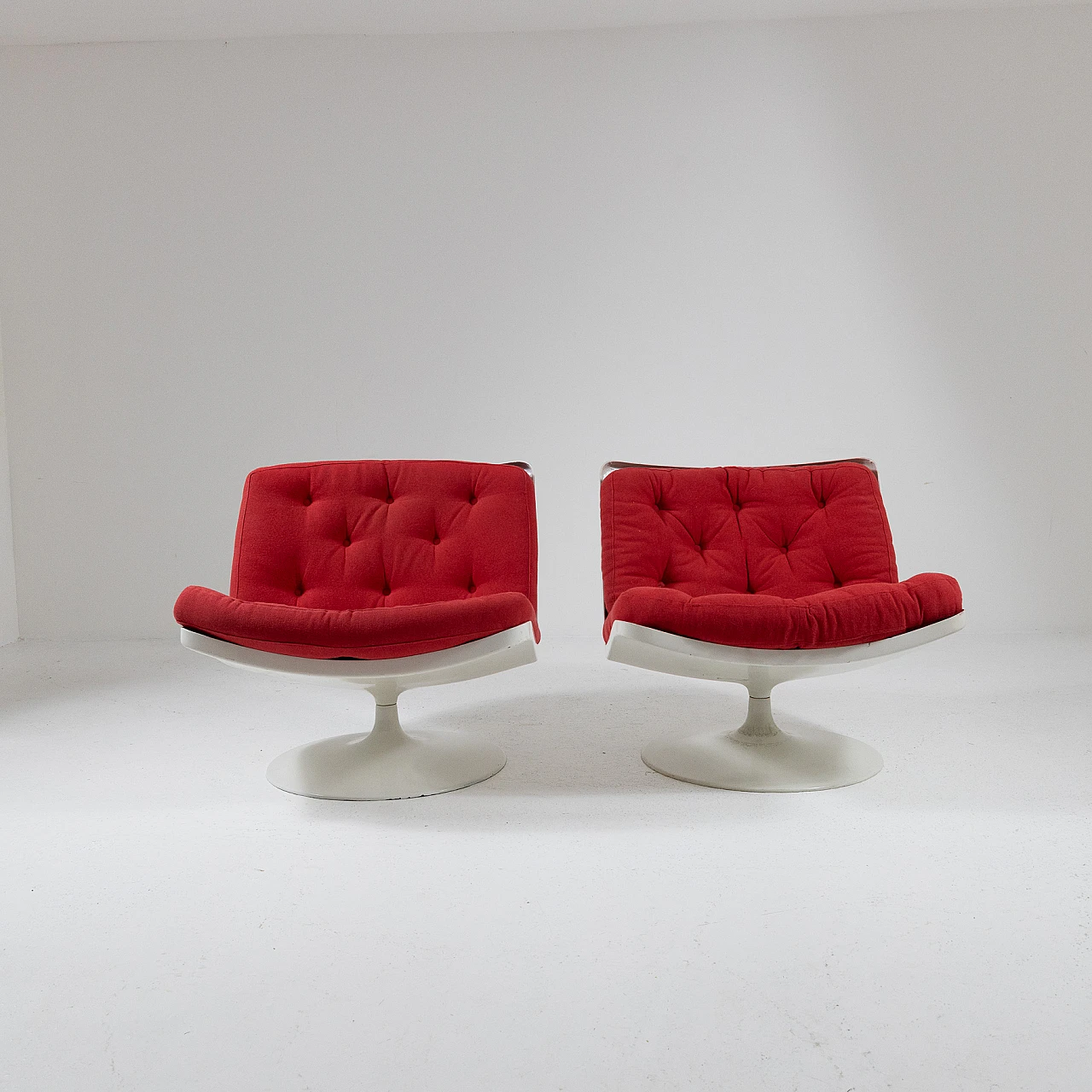 Pair of 975 armchairs by Geoffrey Harcourt for Artifort, 1970s 2