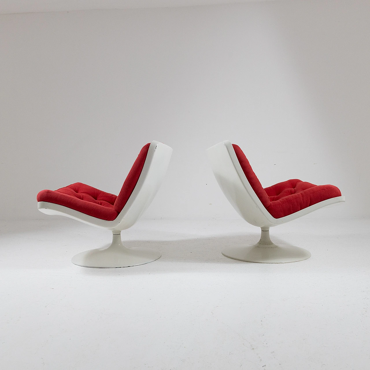 Pair of 975 armchairs by Geoffrey Harcourt for Artifort, 1970s 4