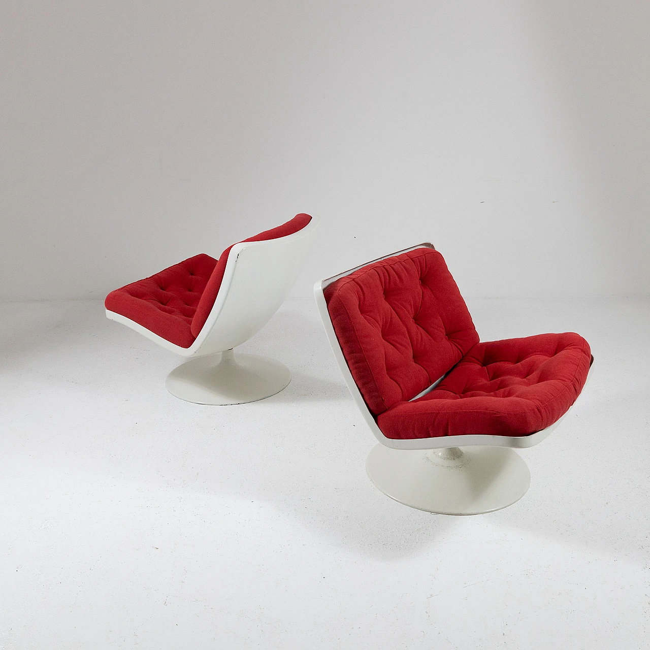 Pair of 975 armchairs by Geoffrey Harcourt for Artifort, 1970s 5