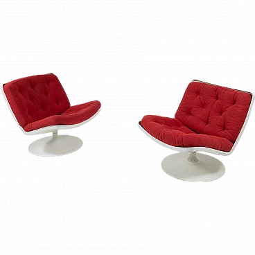 Pair of 975 armchairs by Geoffrey Harcourt for Artifort, 1970s