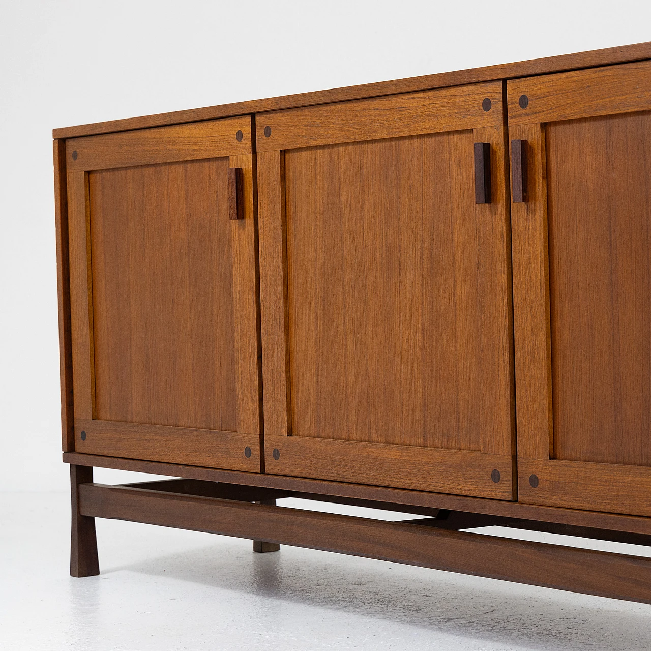 Teak wood sideboard from Saima, 1960s 6