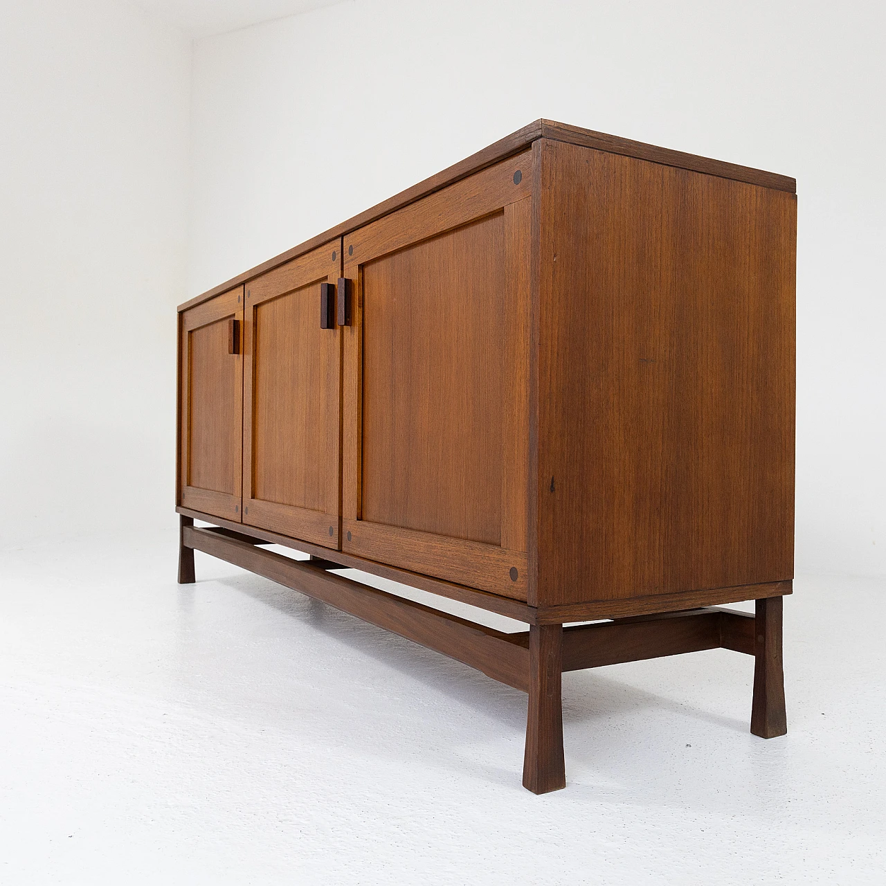 Teak wood sideboard from Saima, 1960s 9