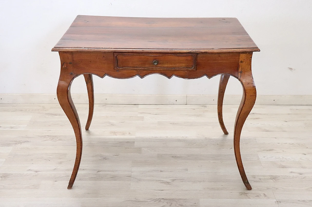 Antique cherry table, 18th century 2