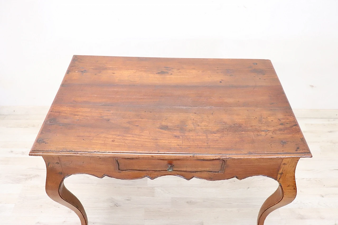 Antique cherry table, 18th century 4