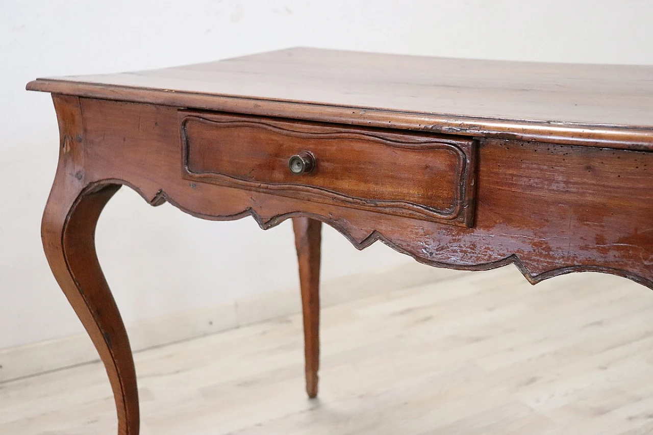 Antique cherry table, 18th century 7