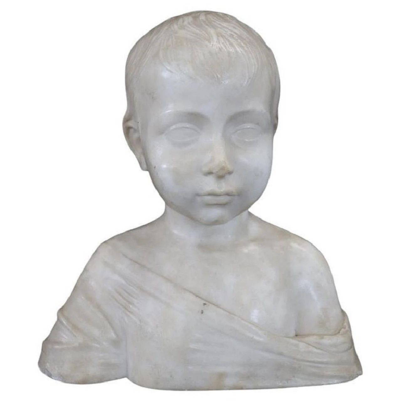 Marble sculpture, bust of a child 1