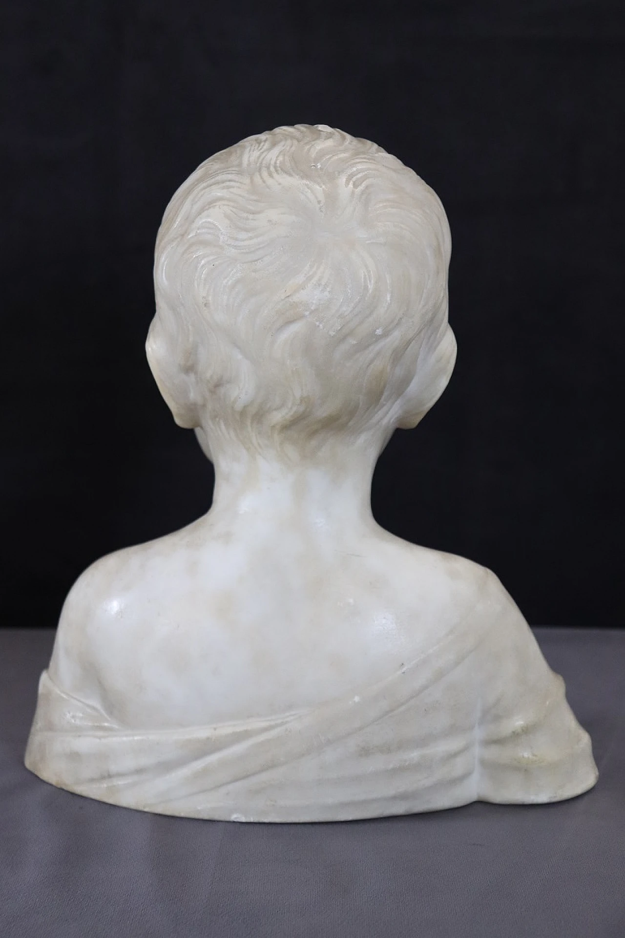 Marble sculpture, bust of a child 6