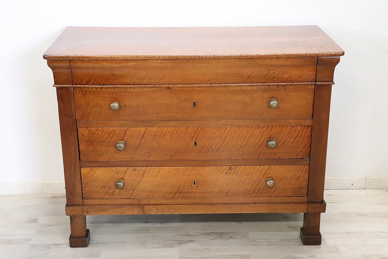 Antique 19th century walnut dresser 3