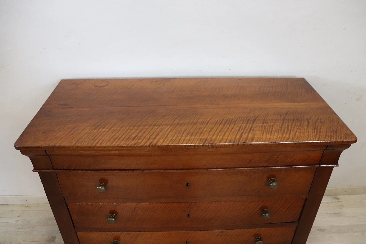 Antique 19th century walnut dresser 4