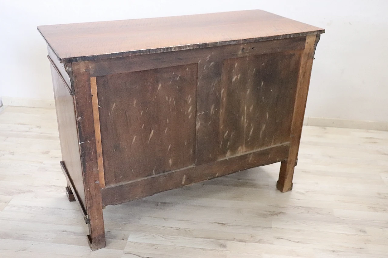 Antique 19th century walnut dresser 11