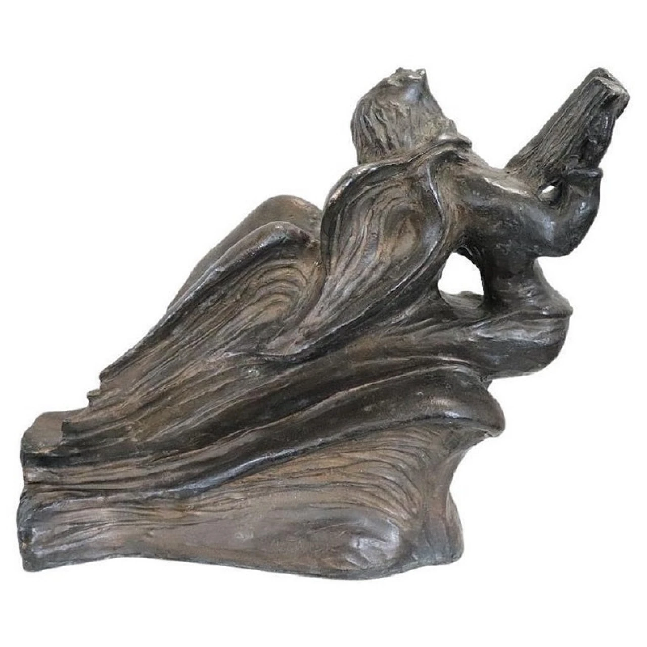 Art Deco bronze angel, 30s 1