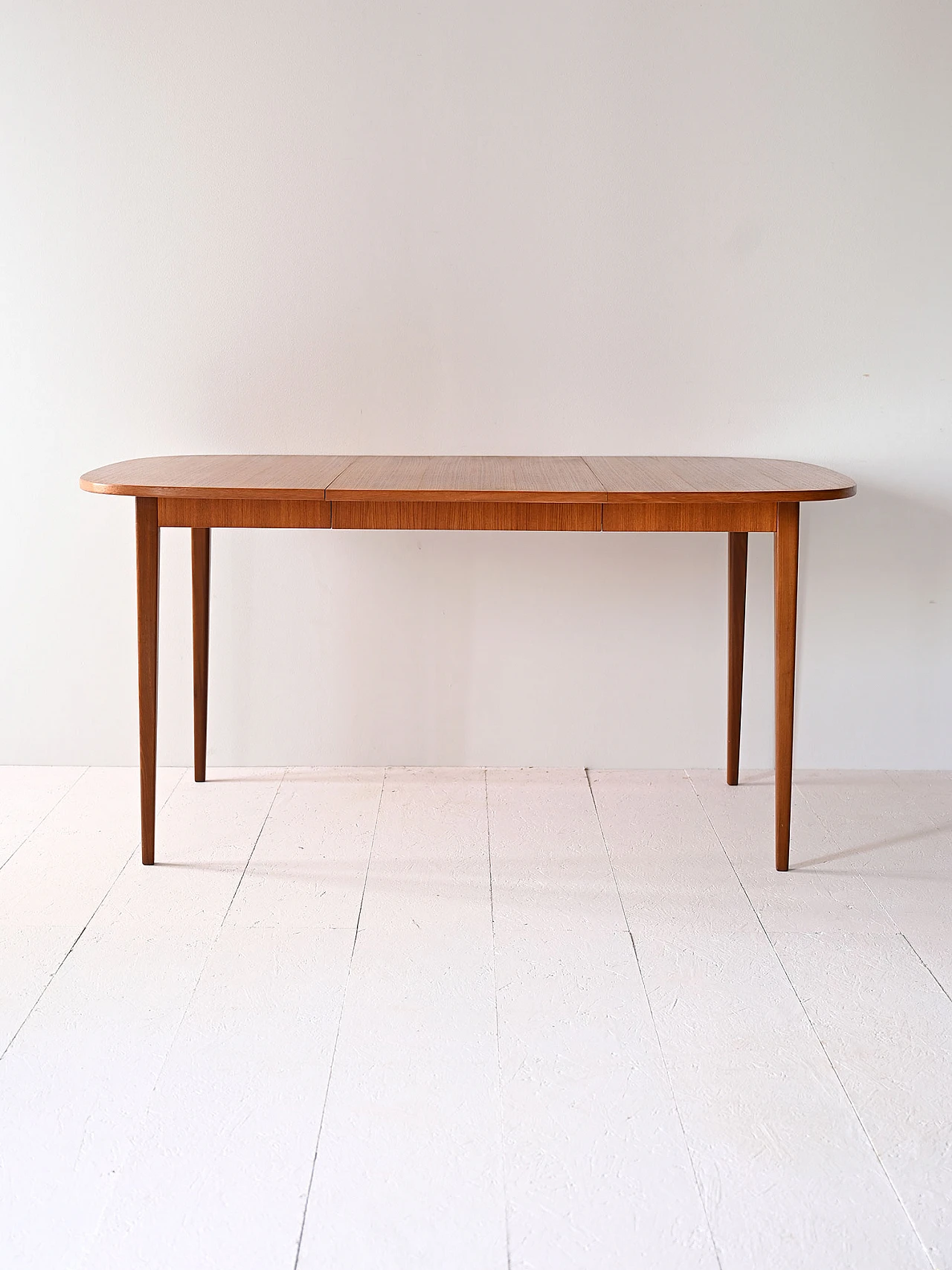 Scandinavian extendable teak table 3