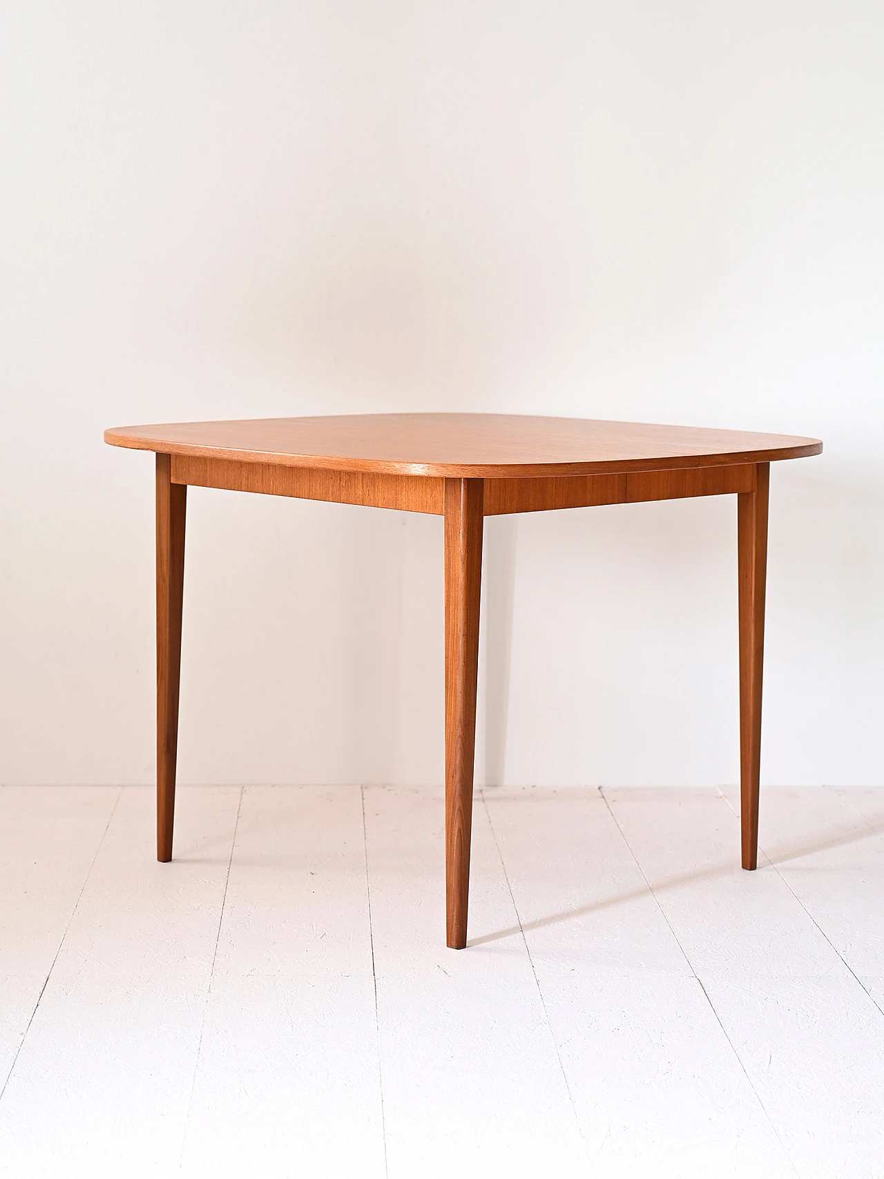 Scandinavian extendable teak table 5