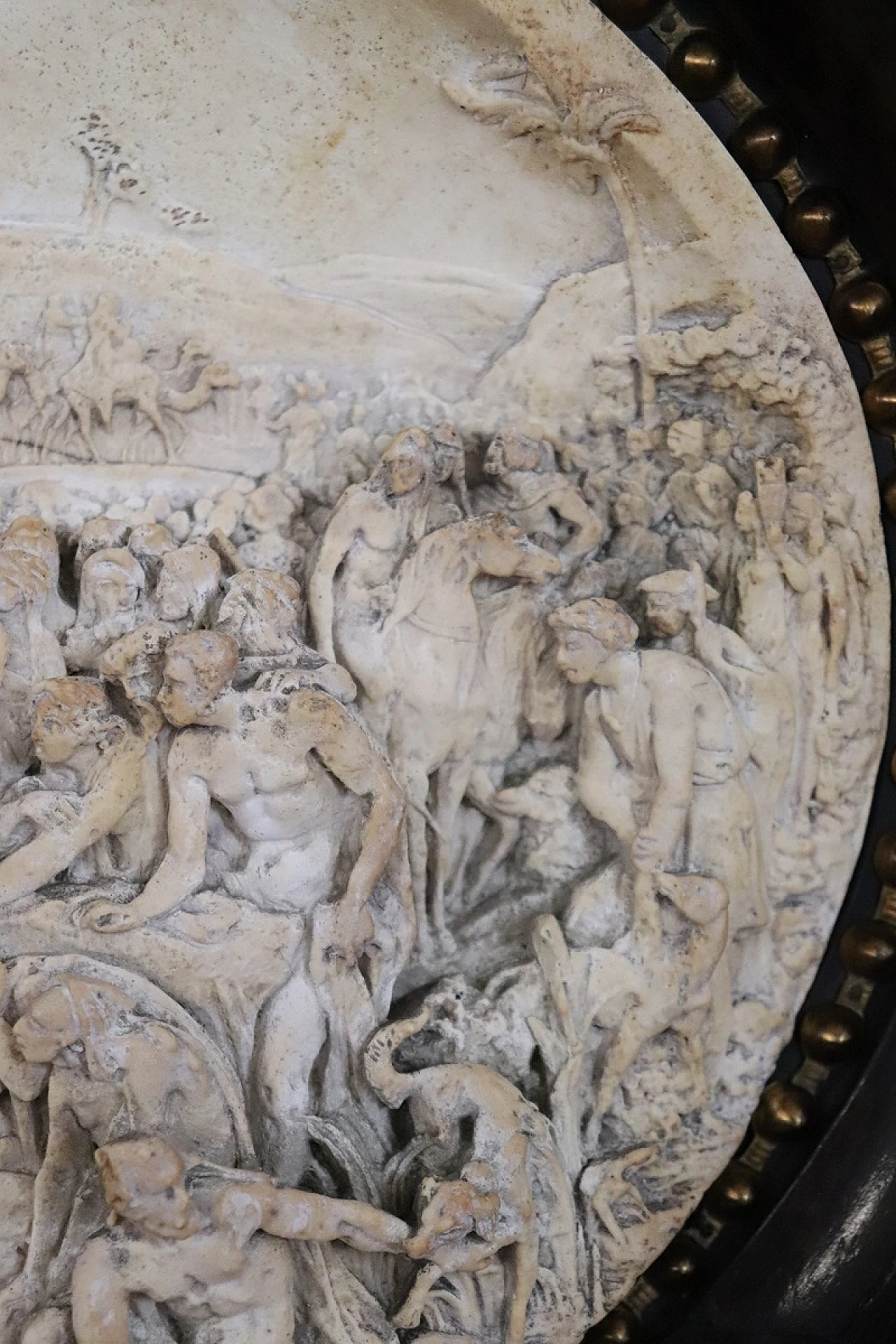 High relief sculpture in sea foam, 19th century 6