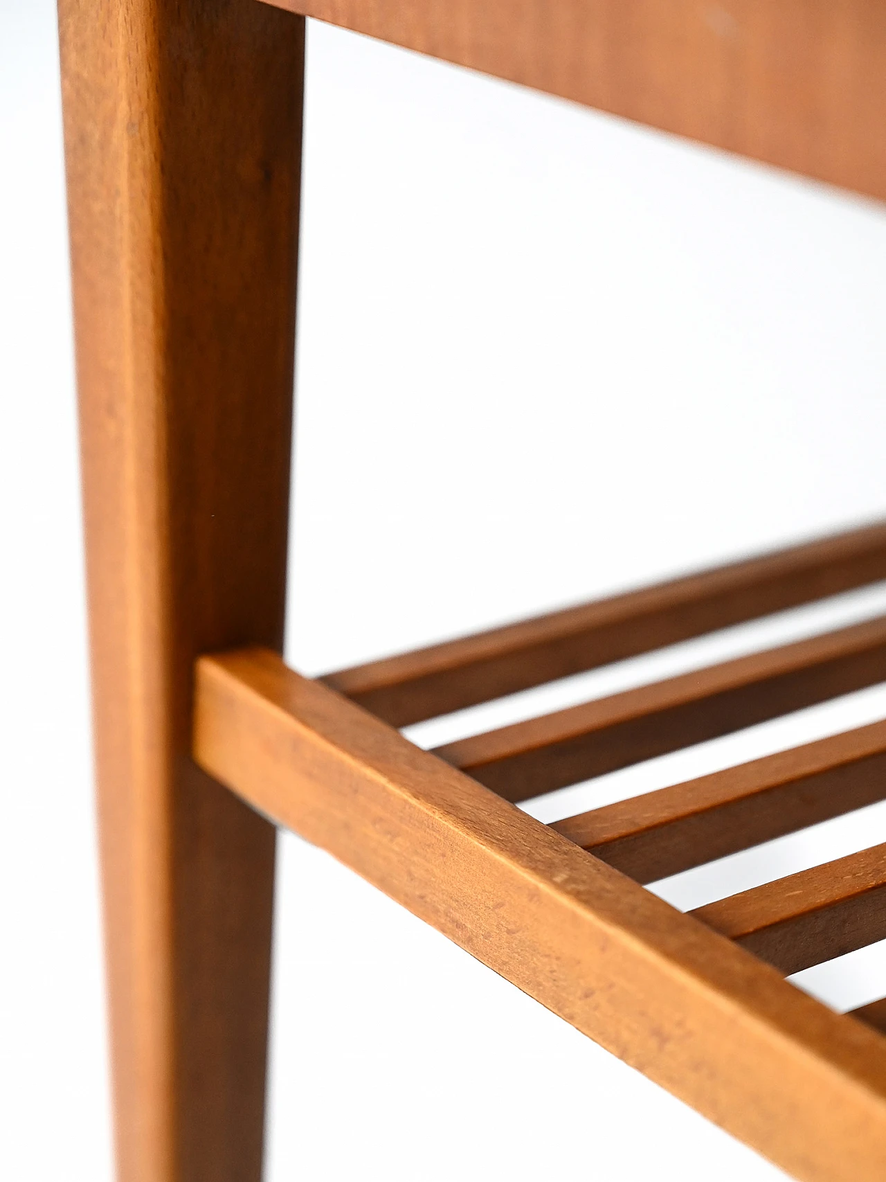 1960s teak bedside table 7