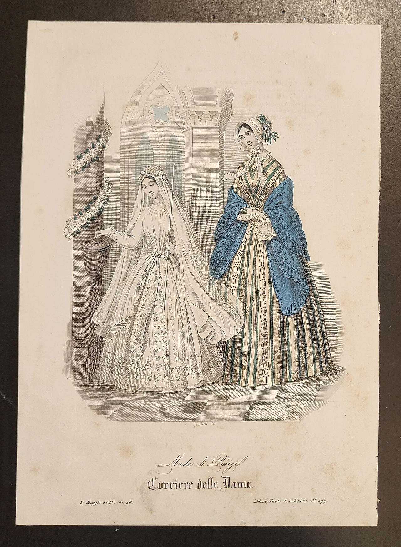 Fashion print, 19th century 1