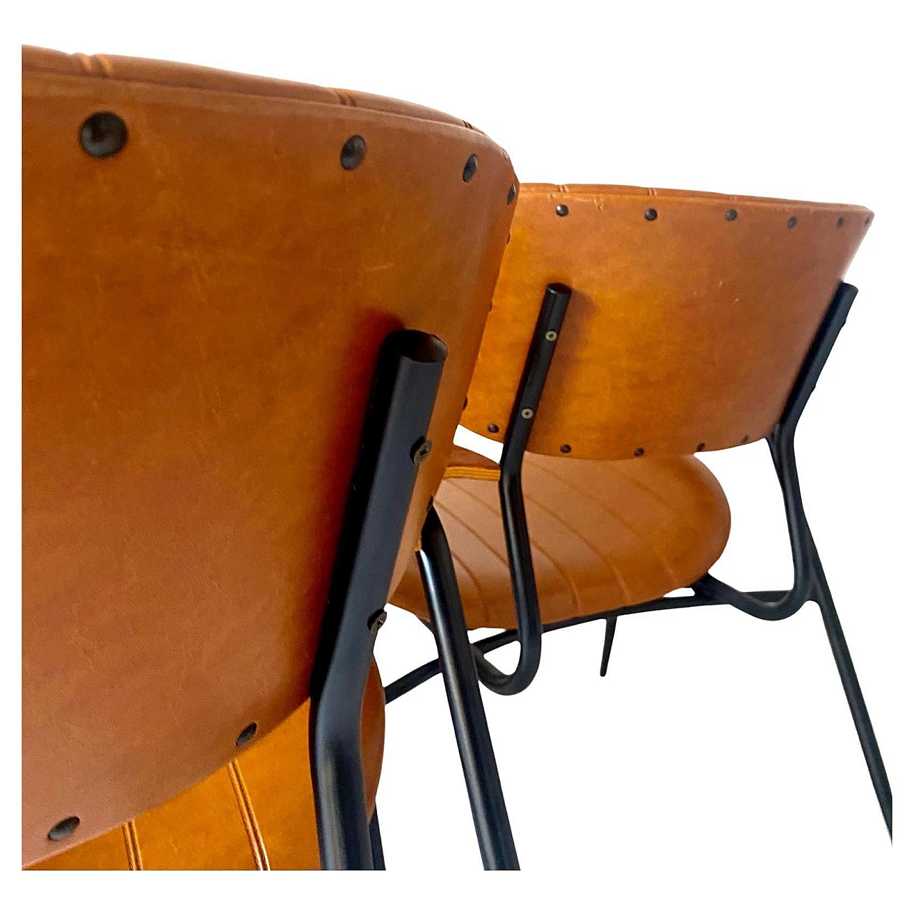 Pair of armchairs by Gastone Rinaldi for RIMA, 60s 14