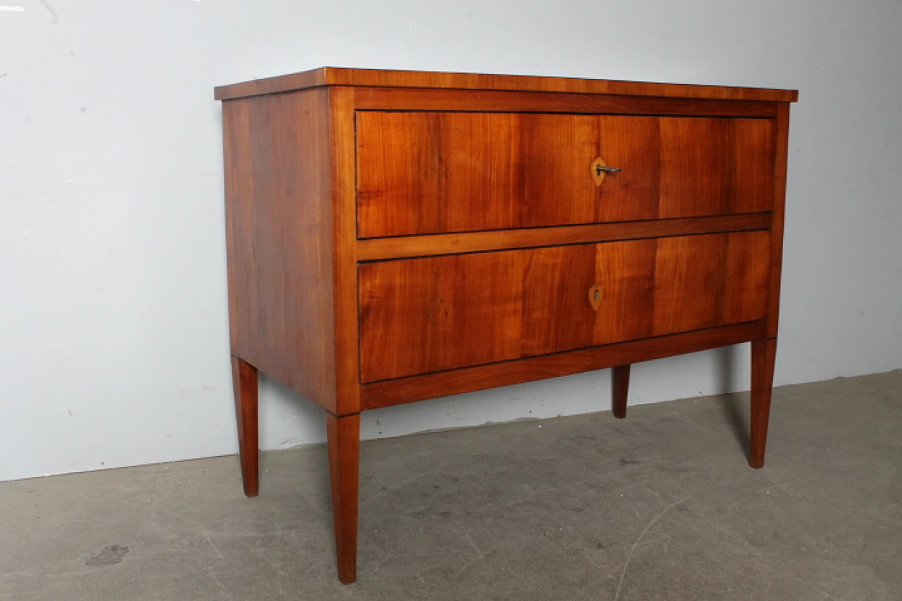 Sienese Chest of drawers Louis XVI in cherry wood, 1770 1