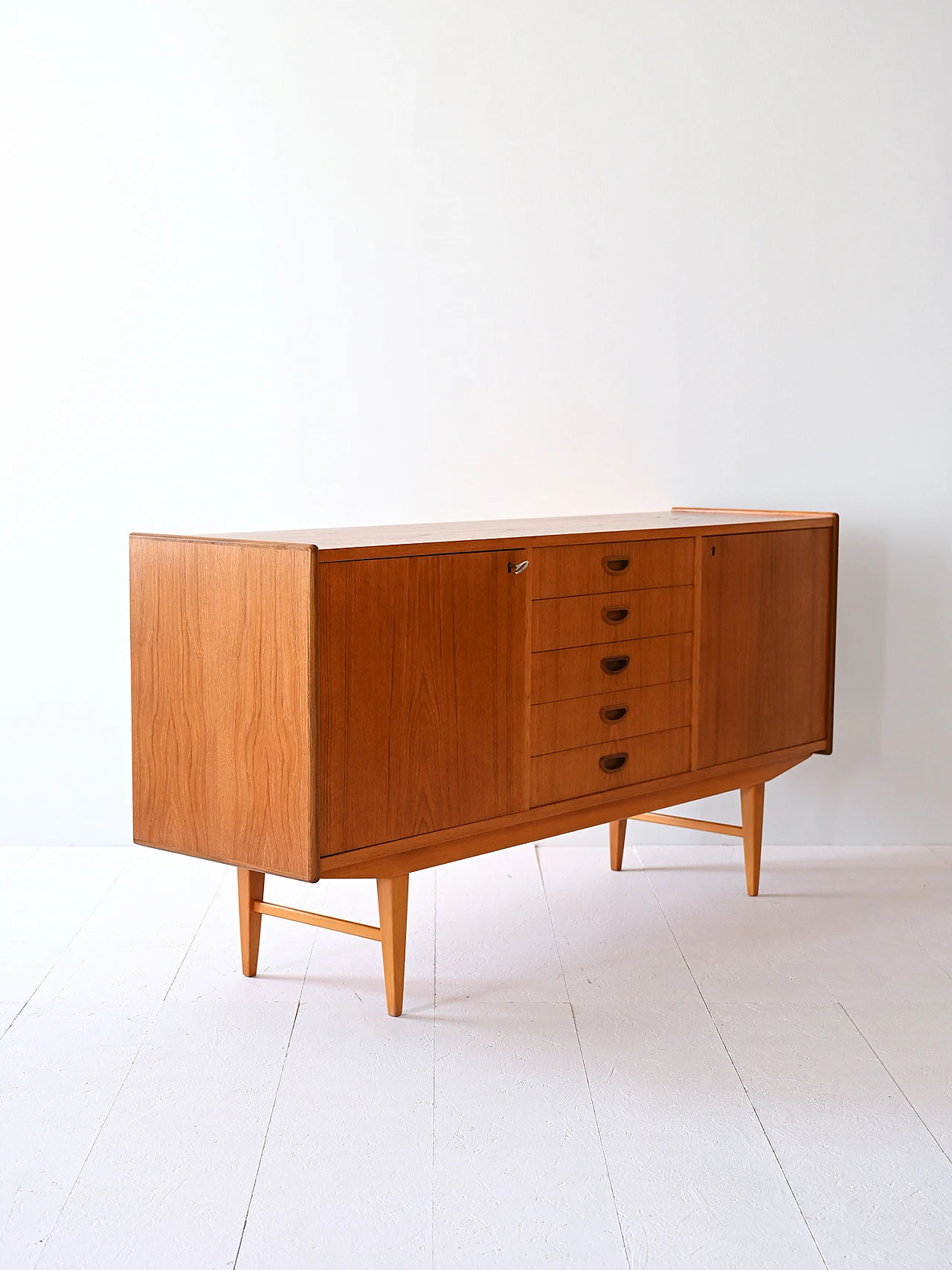 Sideboard with central drawers, 1960s 4