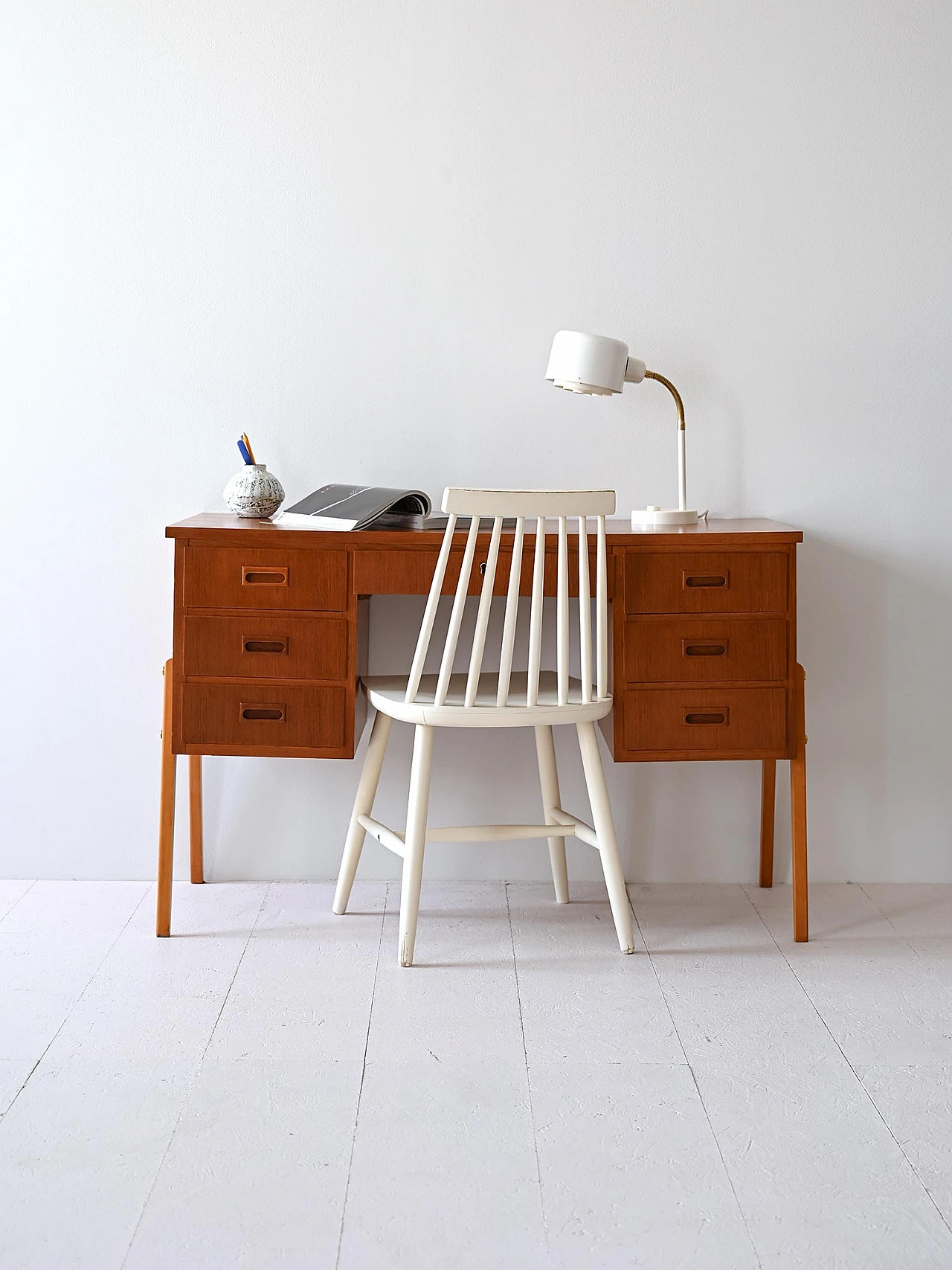 Desk with drawers, 60s 1