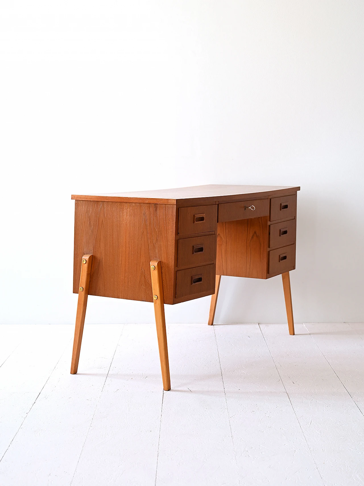 Desk with drawers, 60s 3