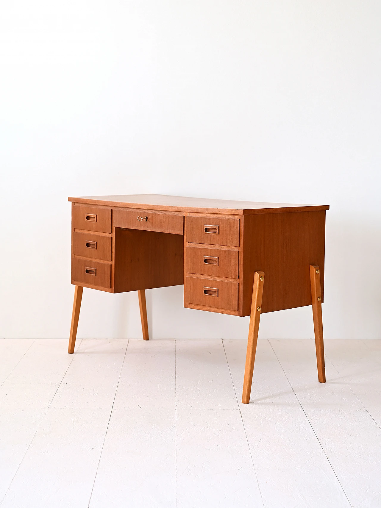 Desk with drawers, 60s 4