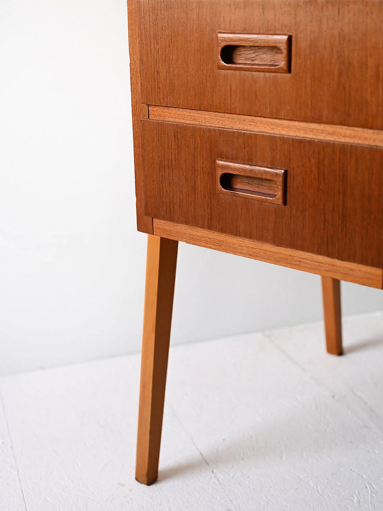 Desk with drawers, 60s 7