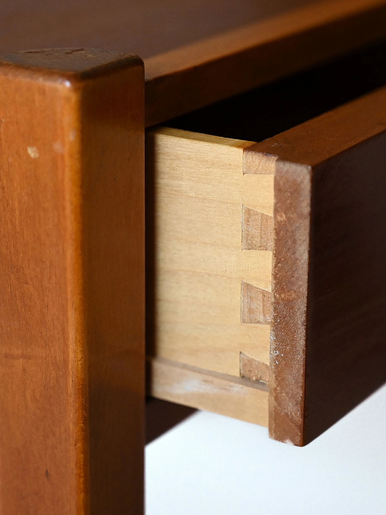 Scandinavian bedside tables with double top, 1960s 5