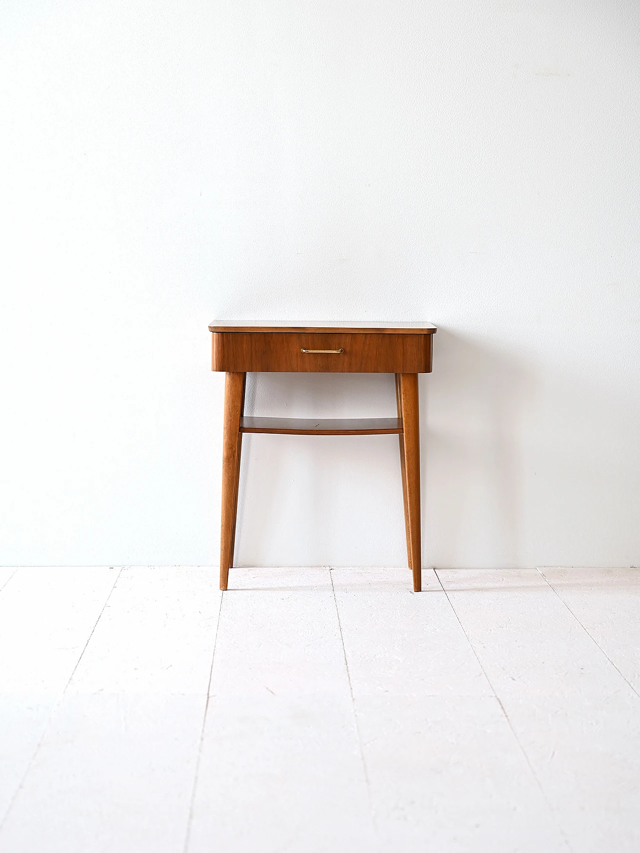 Scandinavian mahogany bedside table 2