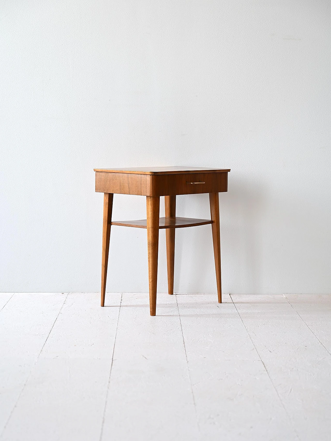 Scandinavian mahogany bedside table 3