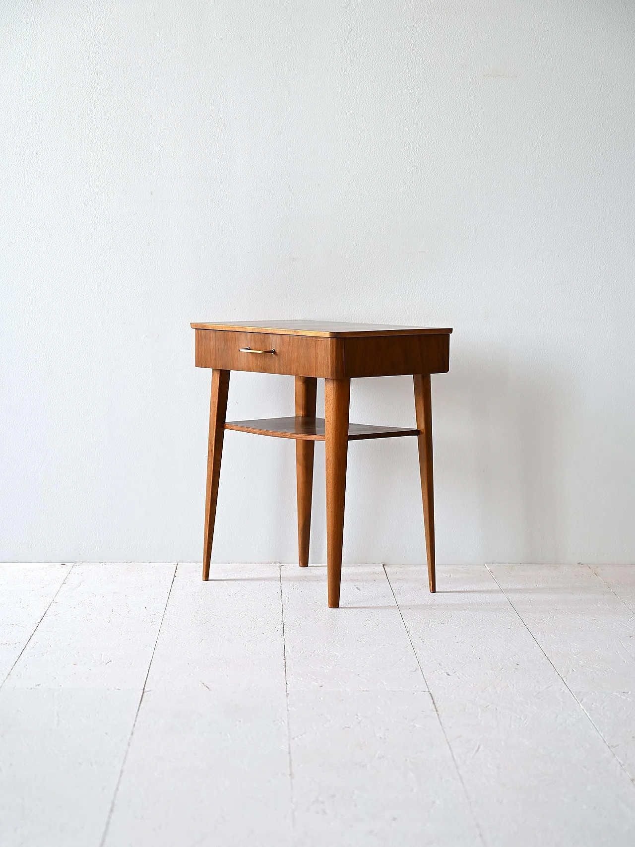 Scandinavian mahogany bedside table 4