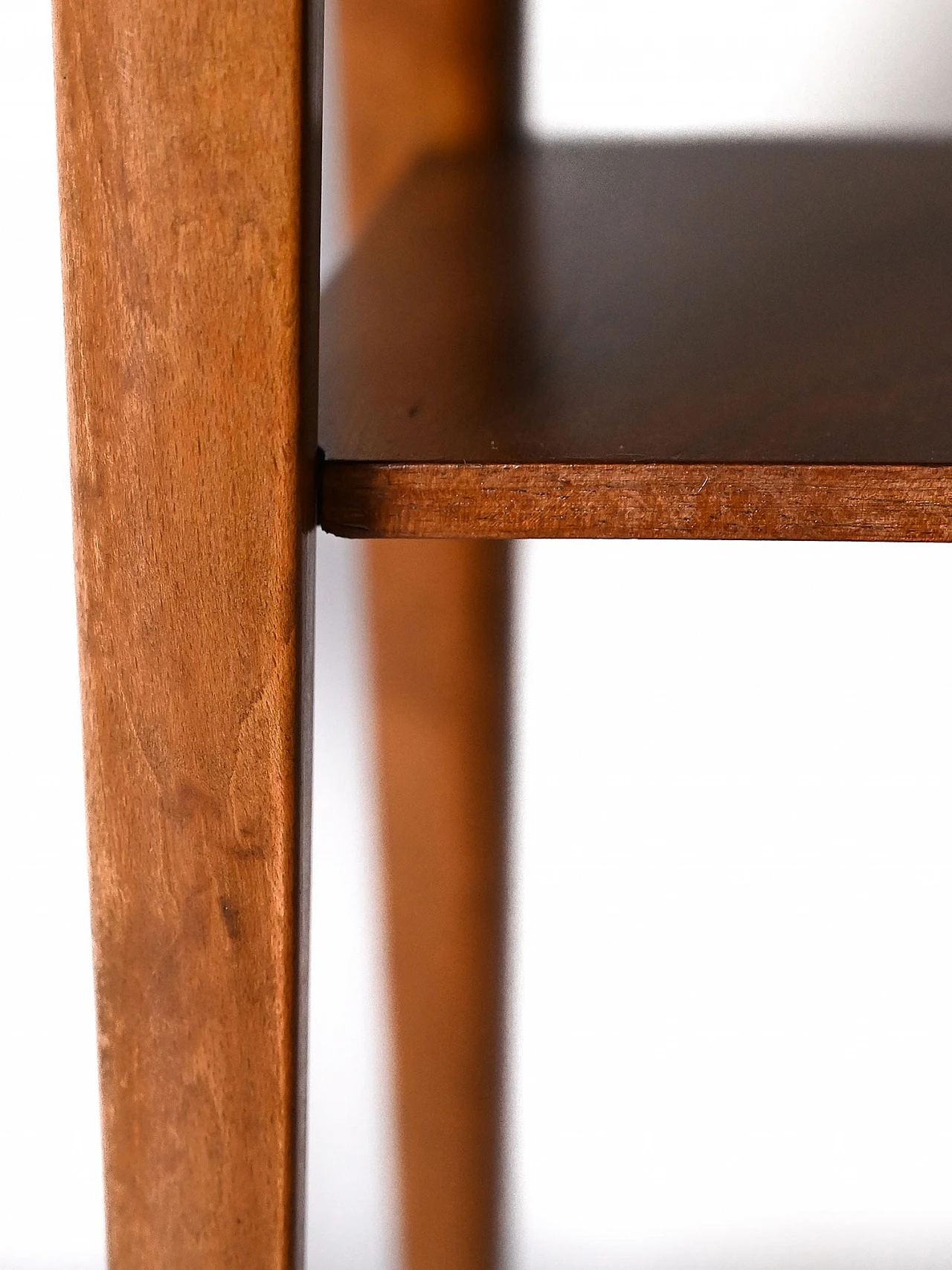 Scandinavian mahogany bedside table 7