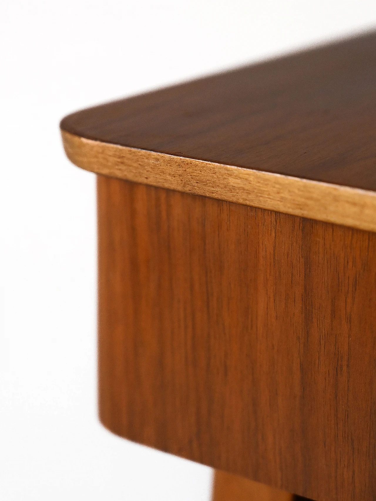 Scandinavian mahogany bedside table 9