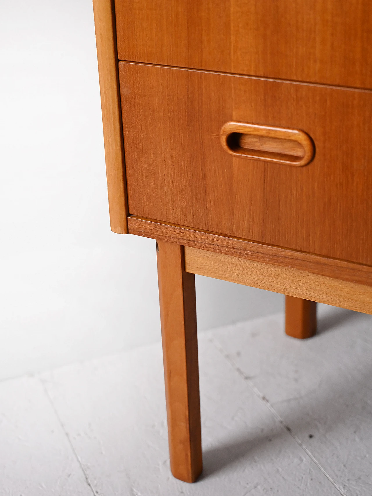 Retro teak chest of drawers 7