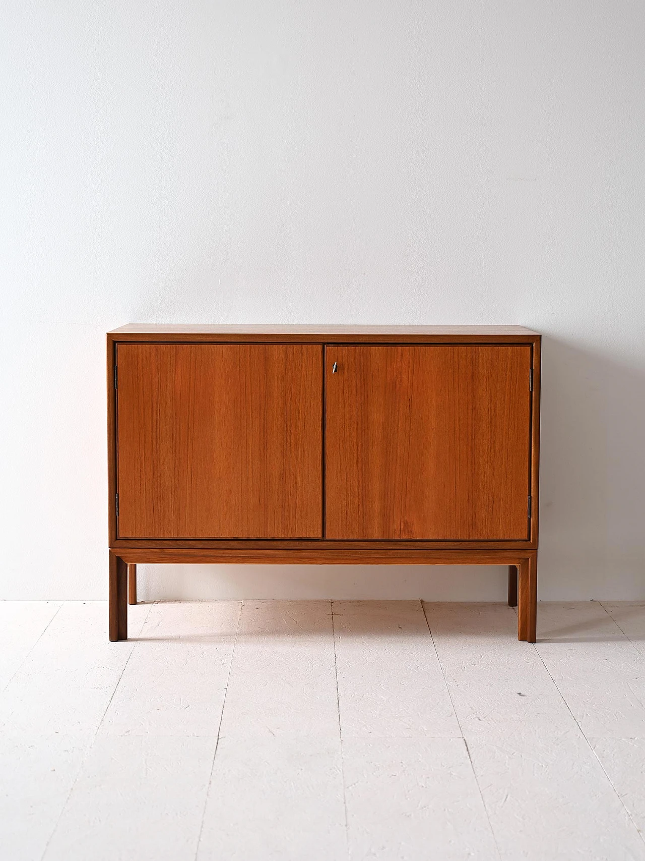 Sideboard cabinet in teak wood from the 1960s - Scandinavian production 2