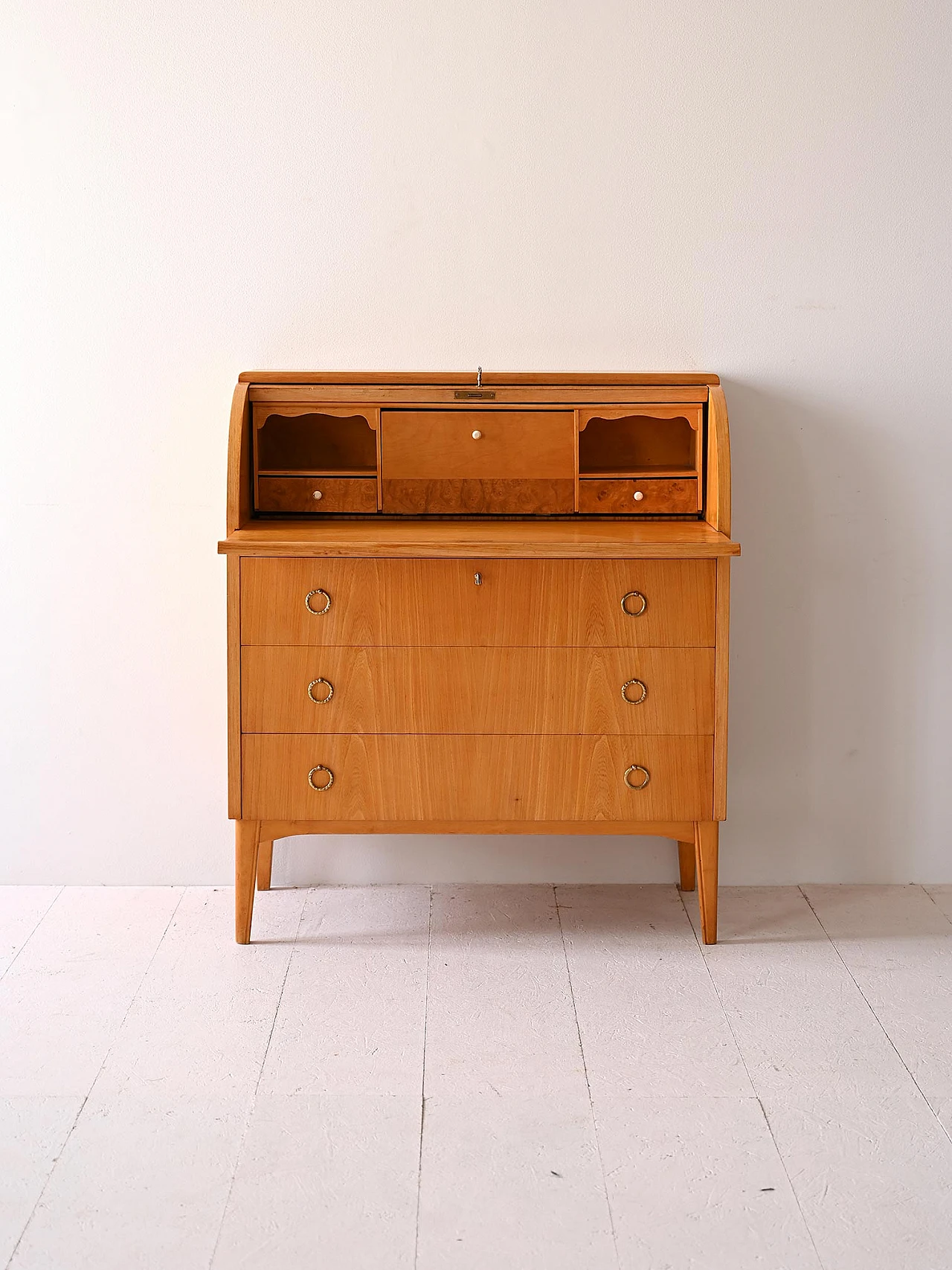 Secretaire scandinavo con ribaltina 1