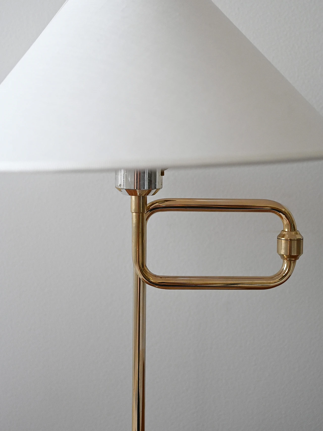 Golden table lamp from the 70s 8