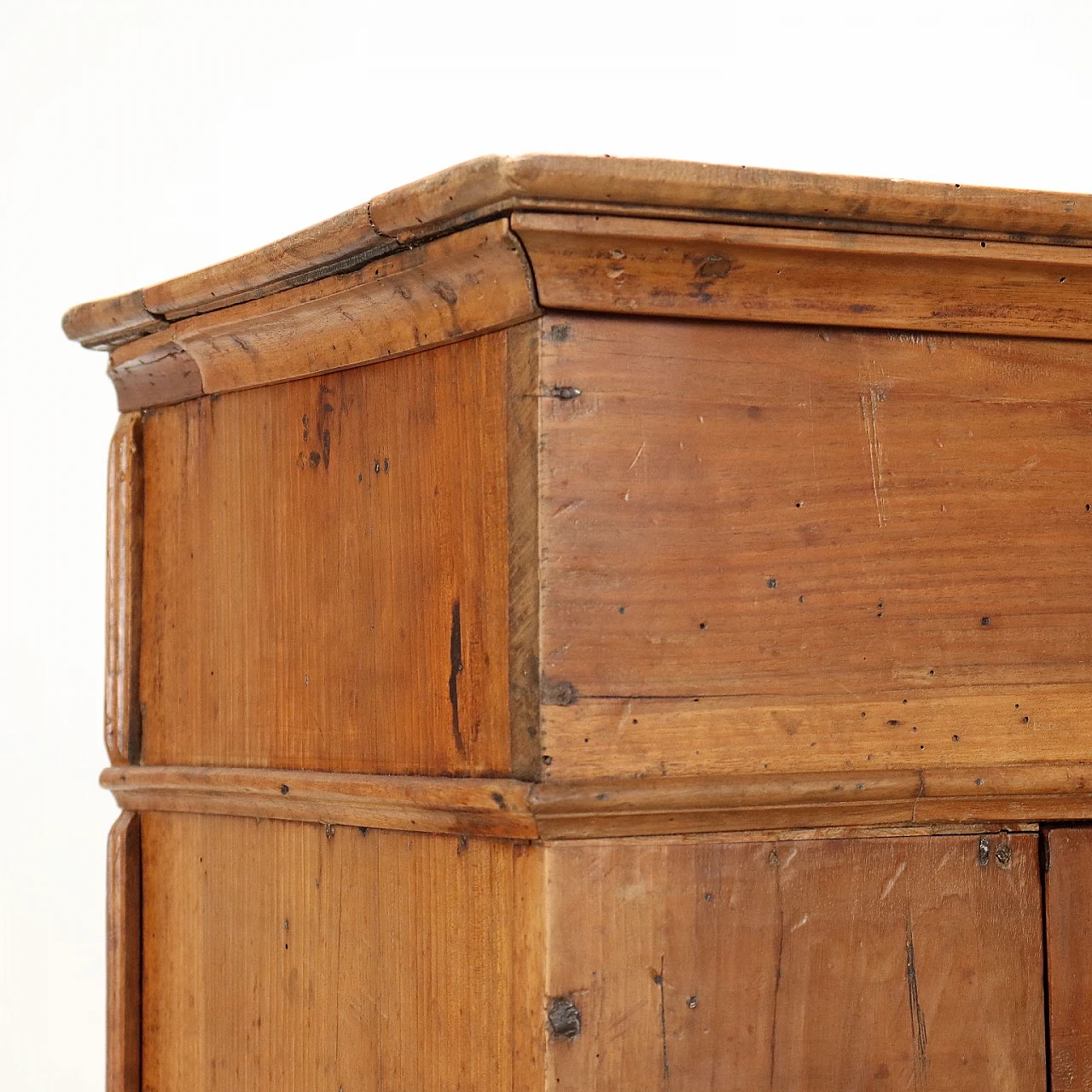 Credenza Barocca in noce con piano apribile, fine '600 5