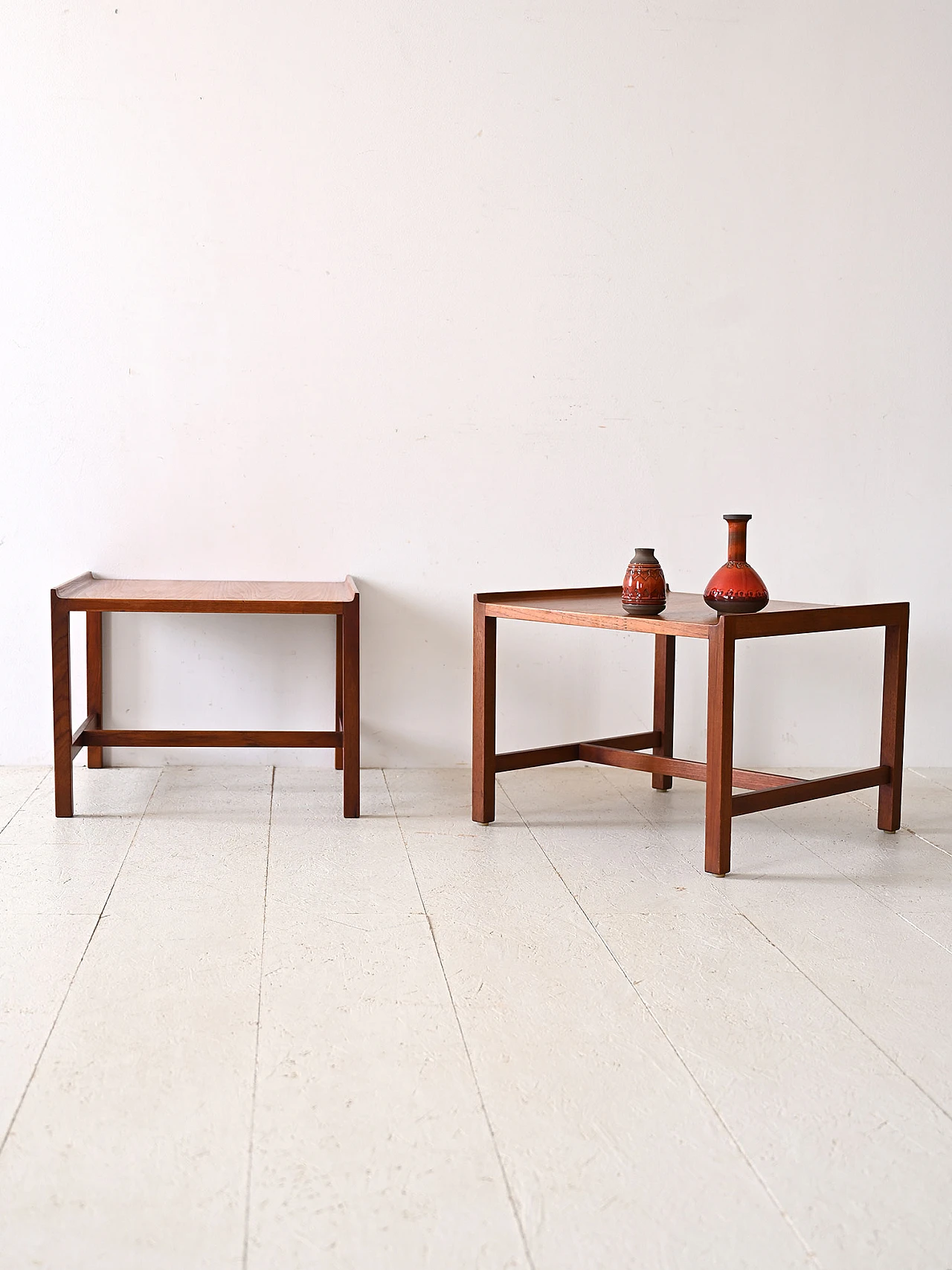 Swedish teak coffee tables 1